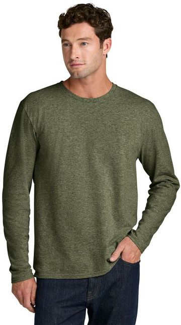 Port & Company Adult Unisex Easy Cotton 4.3 oz 100% Cotton Long Sleeve T-Shirt